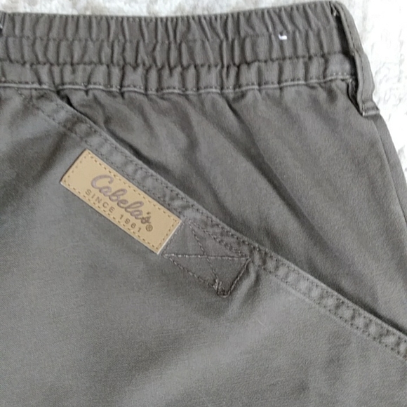 Cabela's Trail Canvas Cotton Shorts 50 Brown - Picture 9 of 15